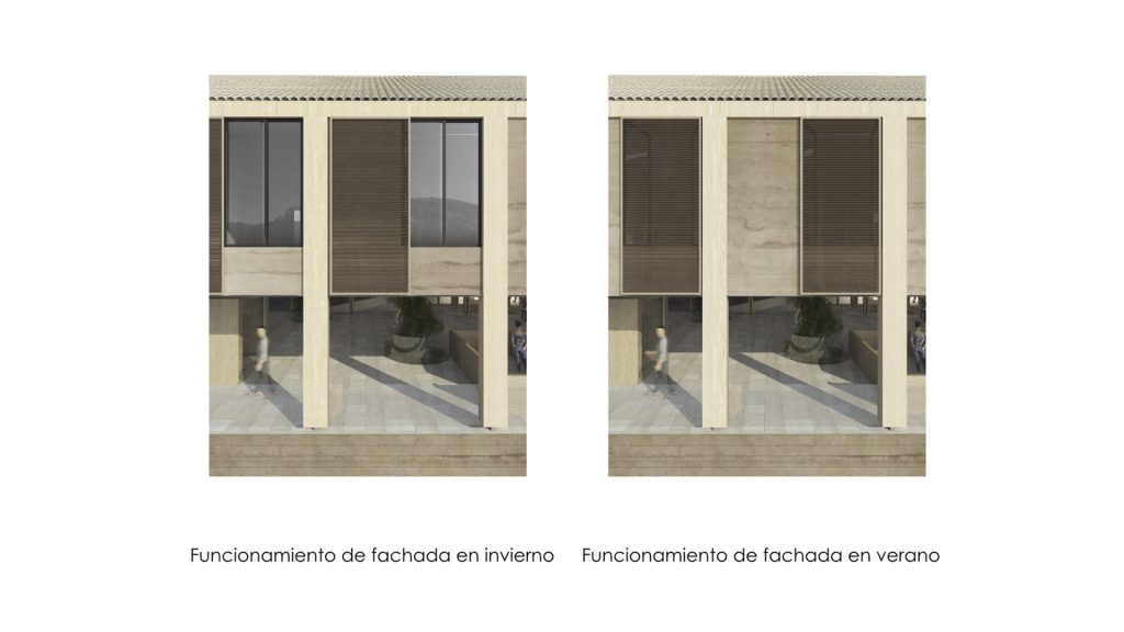 Fachadas Auditorio de Biar.