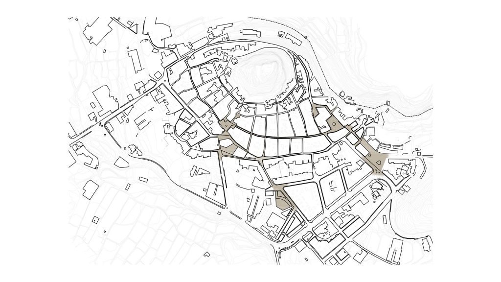 plano de situación de auditorio de Biar